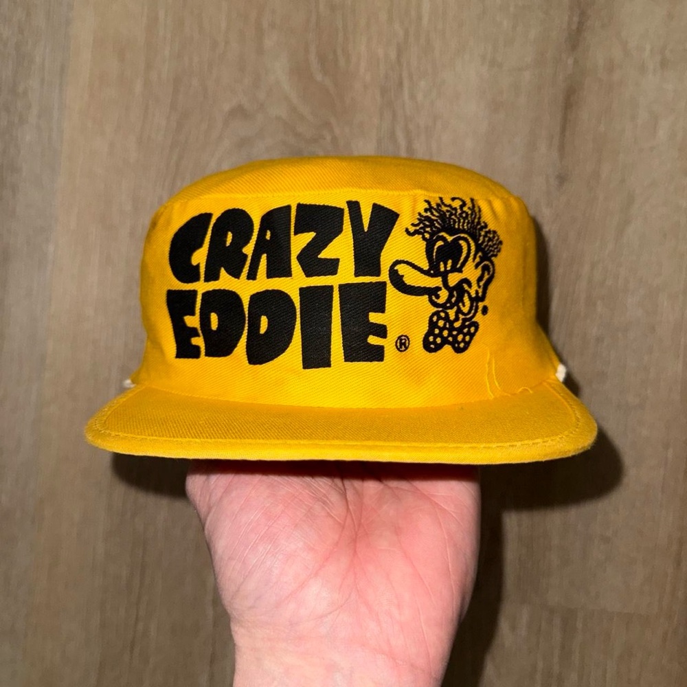 Vintage 80’s Crazy Eddie Electronics Snapback Hat